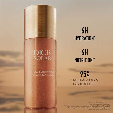 dior solar oil ingredients